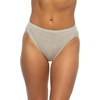Felina Women’s Organic Cotton Stretch Hi Cut Panty 5-Pack Underwear(Coastline)