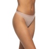 Felina Women’s Organic Cotton Stretch Thong Underwear, 6-Pack(Rose Neutral)