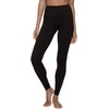 Felina Women’s Velvety Super Soft High-Waisted Leggings 2-Pack(Black)