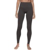 Felina Women’s Velvety Super Soft High-Waisted Leggings 2-Pack(Black Charcoal)