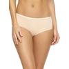Women’s Organic Cotton Stretch Hipster Panties 6-Pack – GOTS Certified(Wheat Slate)