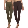 Felina | Velvety Soft Lightweight Leggings | Moisture Wicking | Yoga | 6 Pack(Warm Desert)
