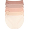 Felina Signature Cotton Stretch Bikini 5-Pack(Rose Hues)