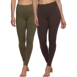 Felina | Velvety Soft Lightweight Leggings | Moisture Wicking | Yoga | 6 Pack(Warm Desert)