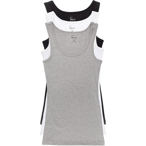 Felina Cotton Stretch Ribbed Tank Top – Class Tank Top for Women, Workout Tank Top for Women (Color Options Available)(Assorted Color)