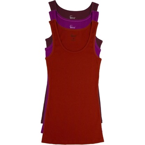 Felina Cotton Stretch Ribbed Tank Top – Class Tank Top for Women, Workout Tank Top for Women (Color Options Available)(Autumn Hues)